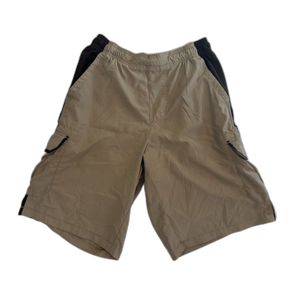 Nike Vintage Y2K Gray Tag Brown Cargo Shorts Men's Large 12" Inseam